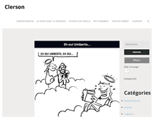 Tablet Screenshot of clerson.com